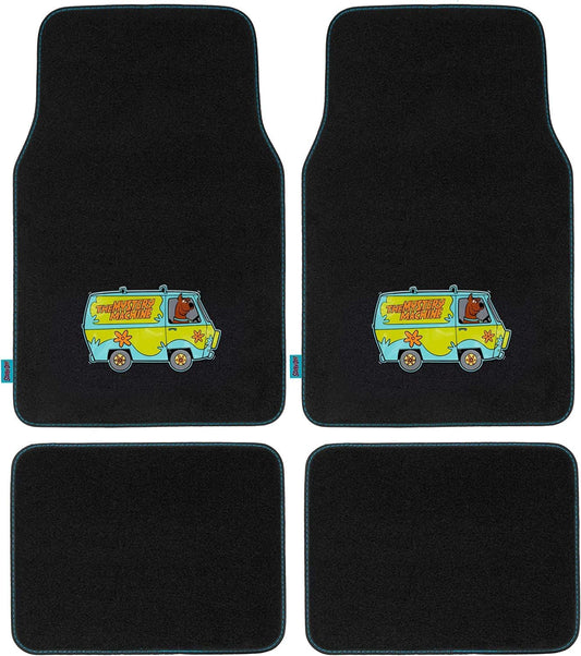 Scooby Doo Car Steering Wheel Cover and Floor Mats Set