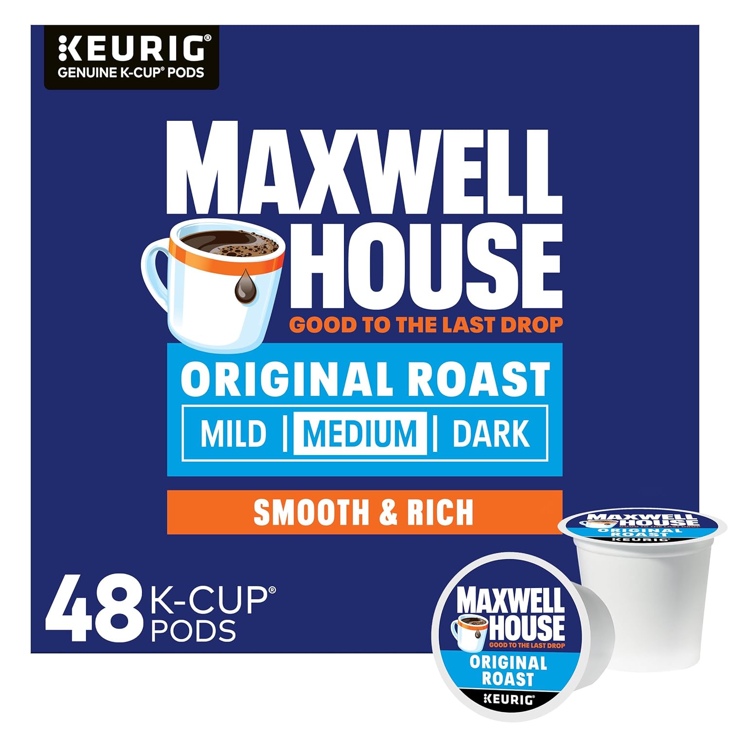 Maxwell House Medium Roast K-Cup Pods - 48 ct.