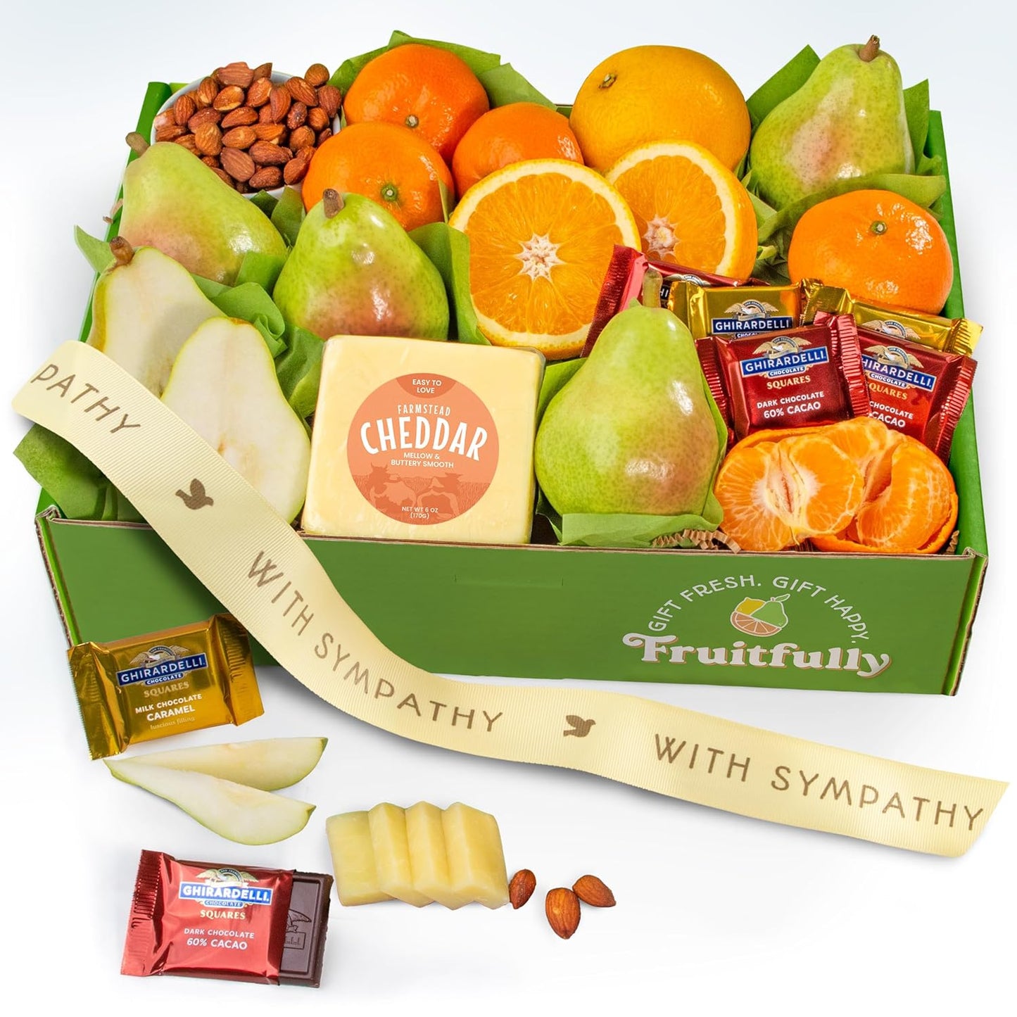 Sympathy Harvest Favorites Fruit and Gourmet Gift Box Review