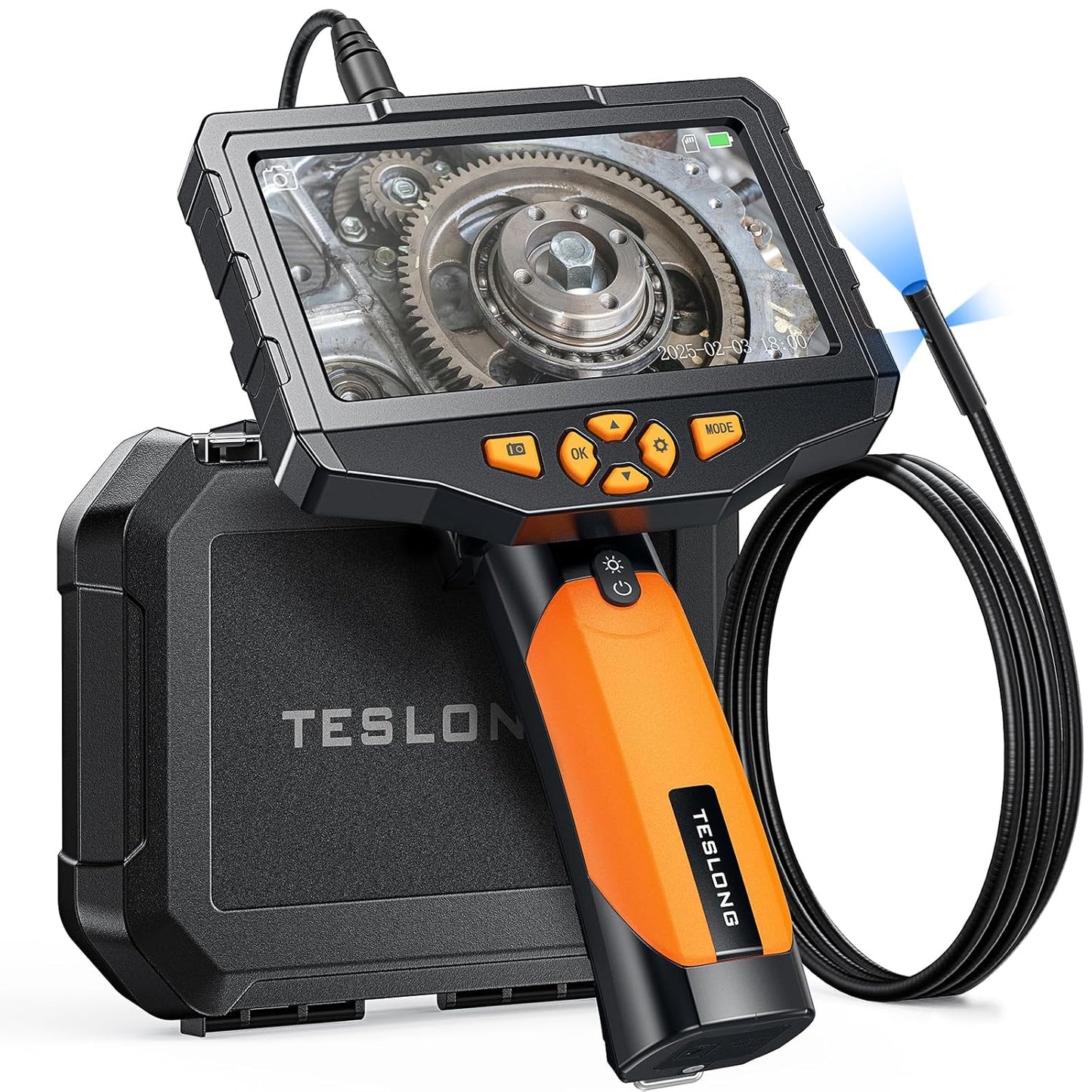 Triple Lens Borescope Inspection Camera for Home and Automotive