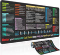 Waterproof Mouse pad Excel Cheat Sheet Desk pad - XL Reference Guide