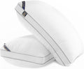 Luxury Comfy Hotel Collection Bed Pillows - Firm Queen Set of 2
