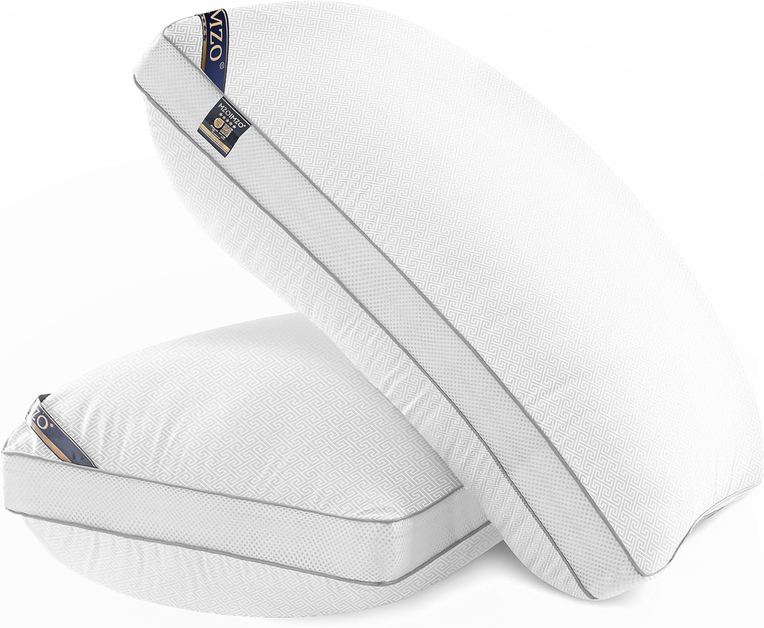 Luxury Comfy Hotel Collection Bed Pillows for Sleeping - Firm Set