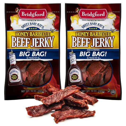 Bridgford Sweet Baby Ray's Beef Jerky - Honey BBQ Delight