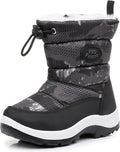 Kids Snow Boots for Boys Girls Water Resistant Insulated Winter