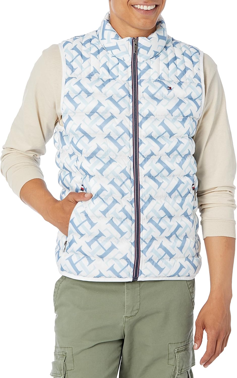 Tommy Hilfiger Lightweight Packable Puffer Vest for Men