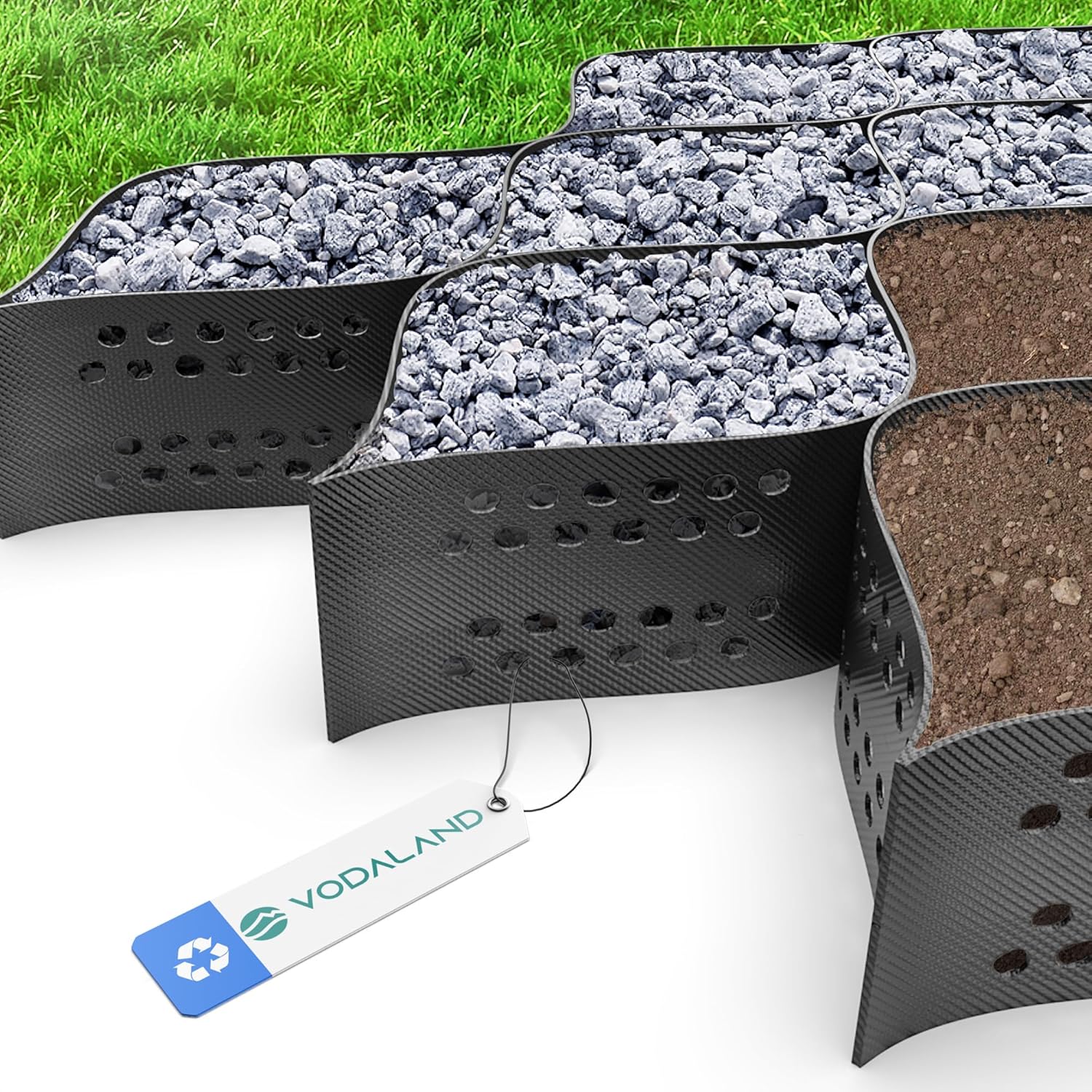 4in GeoCell for Parking Pads and Erosion Control - Versatile Use