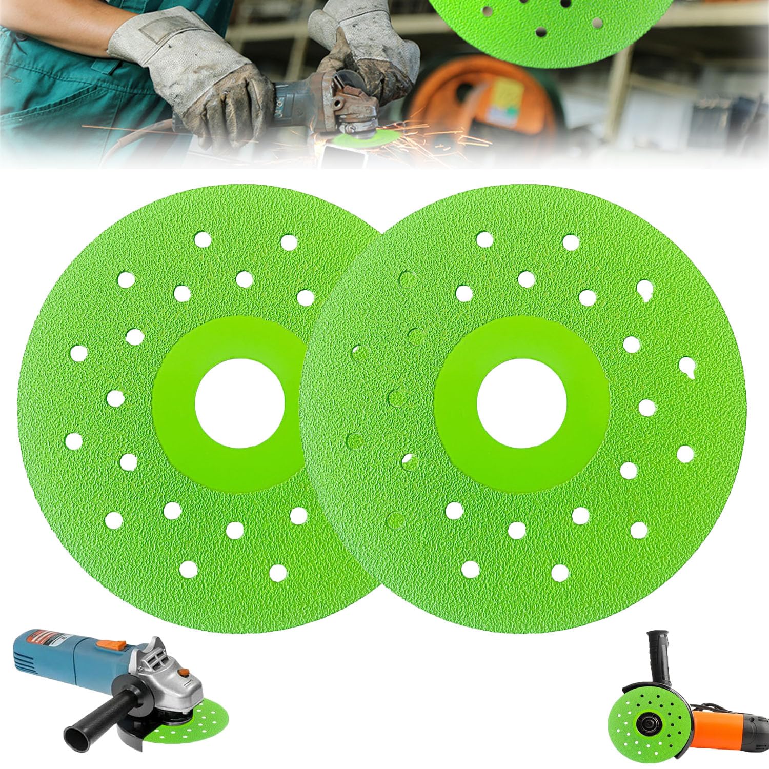 Premium 4-Inch Diamond Saw Blade Set - Versatile Cutting Discs