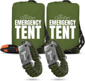 Lightweight 2 Person Mylar Survival Tent - Emergency Shelter