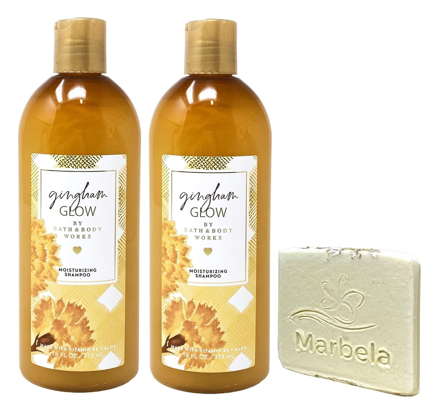 Gingham Glow Shampoo Duo + Bonus Oats Soap