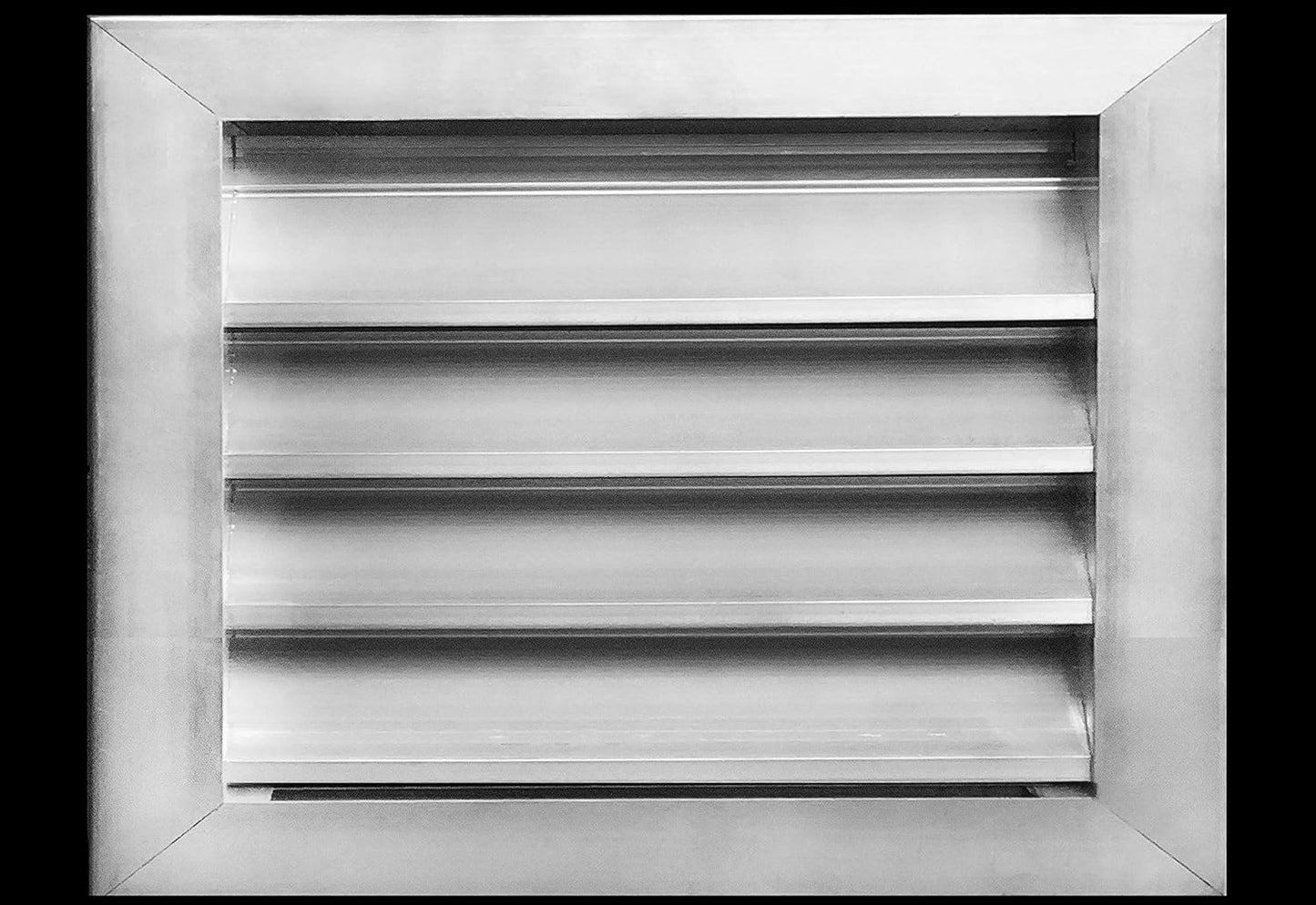 HVAC Premium 14in x 10in Aluminum Gable Louver Vent for Walls