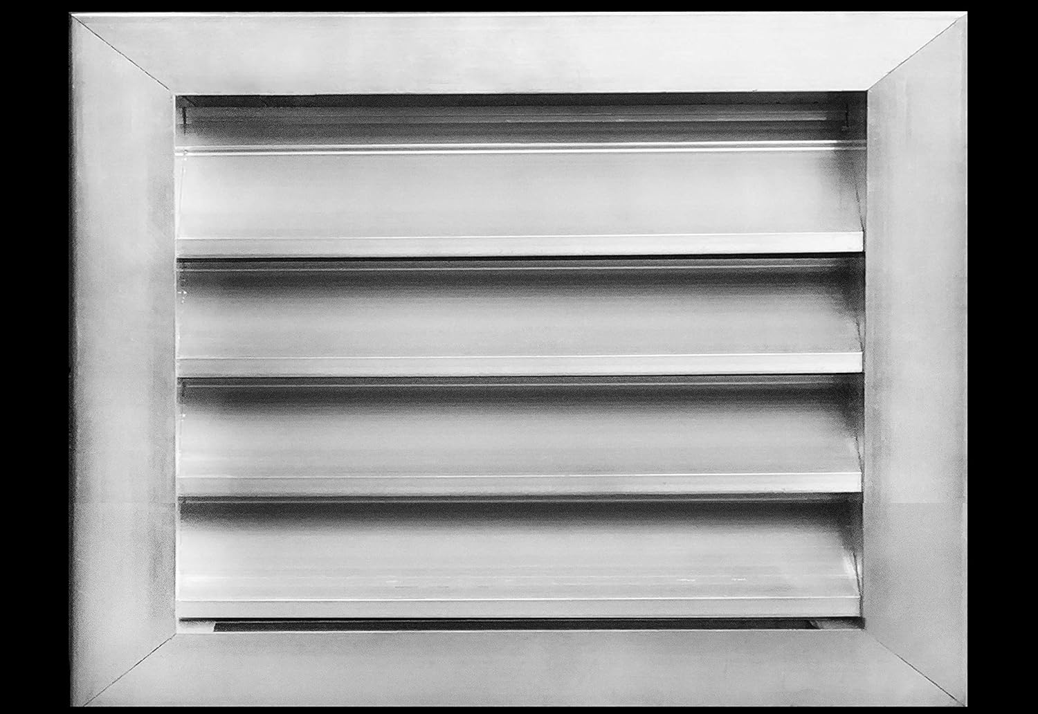 HVAC Premium 14in x 10in Aluminum Gable Louver Vent for Walls