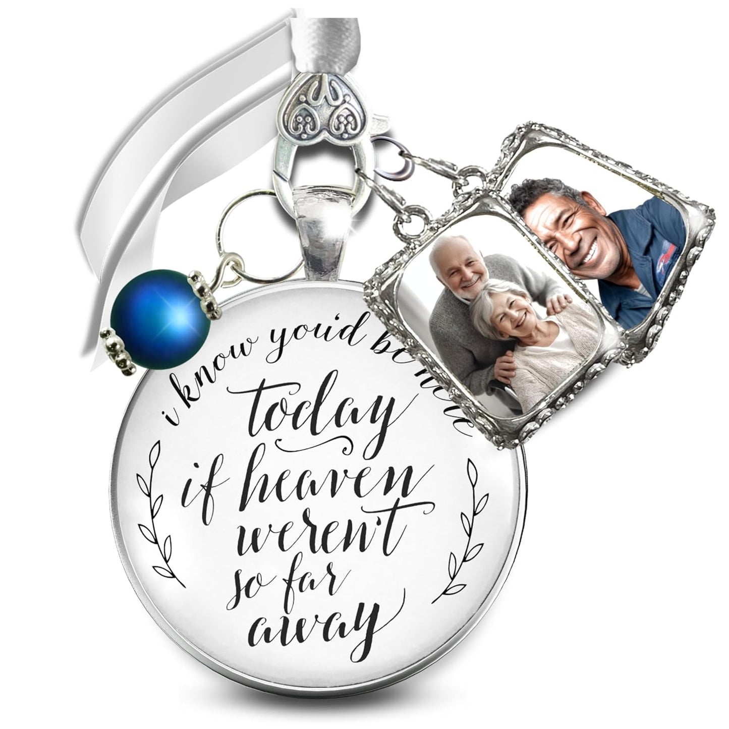 Wedding Bouquet Charms for Memorial Photos - Sentimental Keepsakes