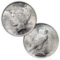 USA 1922-1935 90% Silver Peace Dollar Coin in Uncirculated Condition