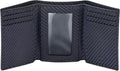 Stealth Mode Trifold Leather Wallet for Men with RFID Blocking - Sleek
