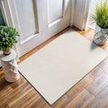 Easy Jute Door Mat 2x3 Natural Jute-Style Rug - Washable 2x3
