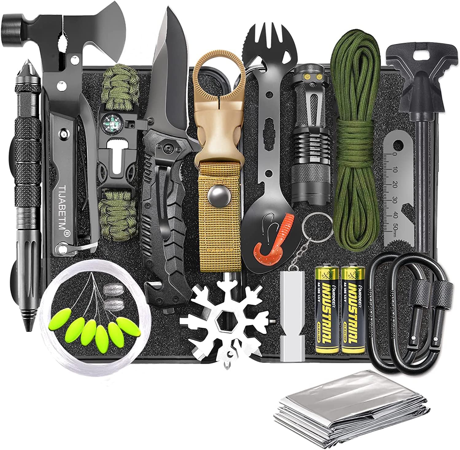 Ultimate 30-in-1 Survival Kit for Men ~ TIJABETM