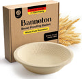 Wood Pulp Banneton Bread Proofing Basket 12in Round - Natural Waffle