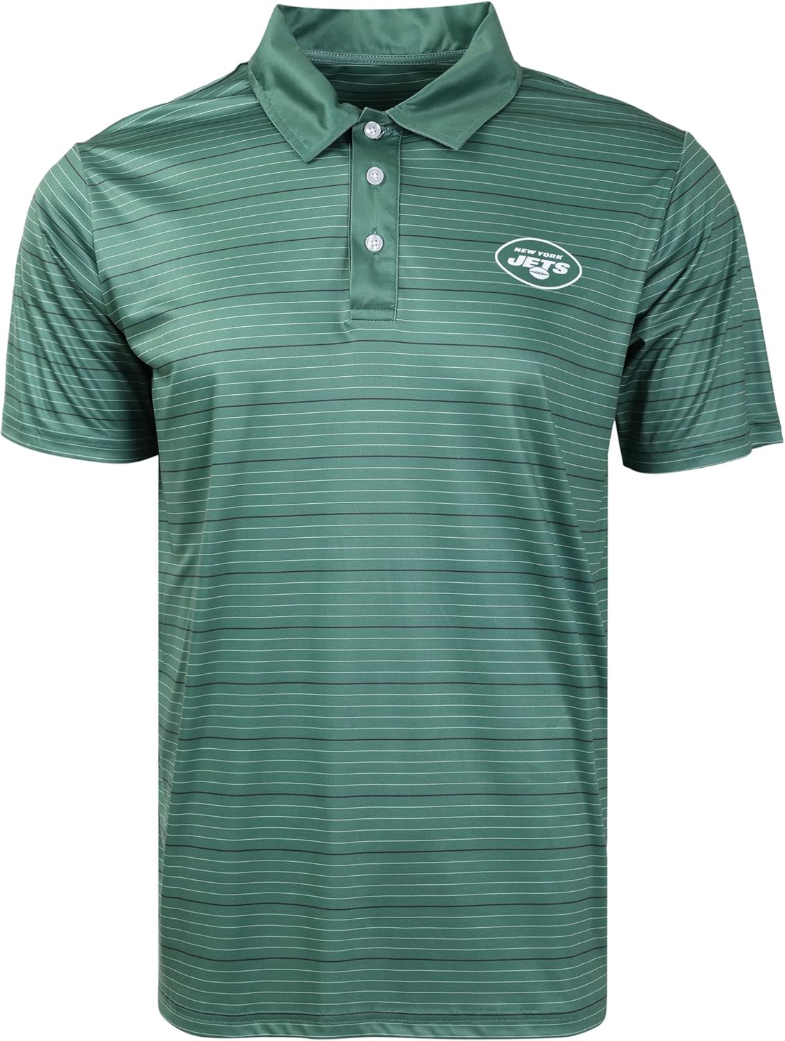 FOCO Men's NFL Team Logo Polo Short Sleeve Shirt for Fans