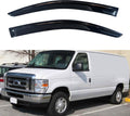 KPY Window Visor Compatible with 2007-2014 Ford E-Series - Rain Guard