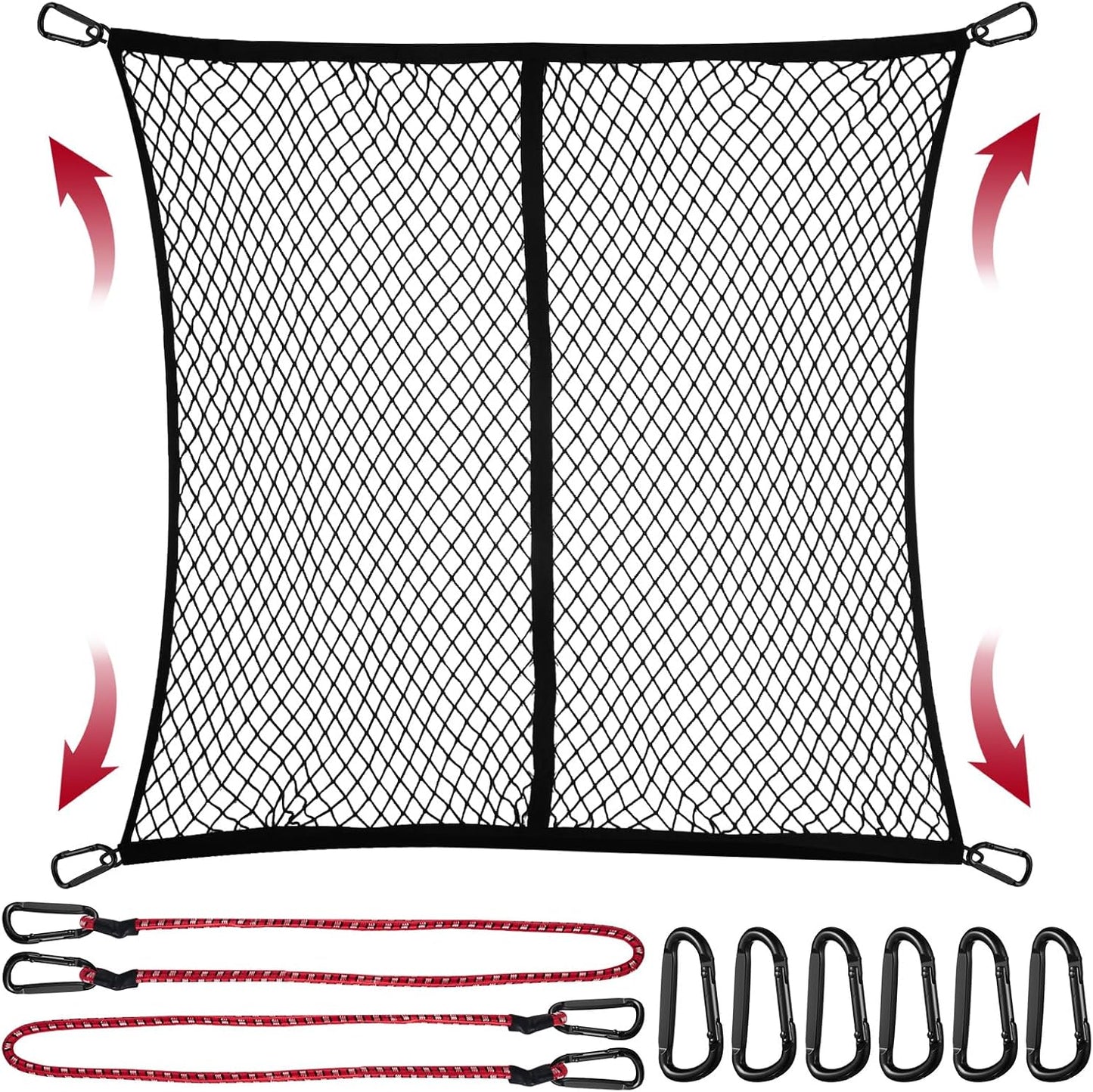 Cargo Net for Pickup Truck Bed - Secure and Stretchable Netting