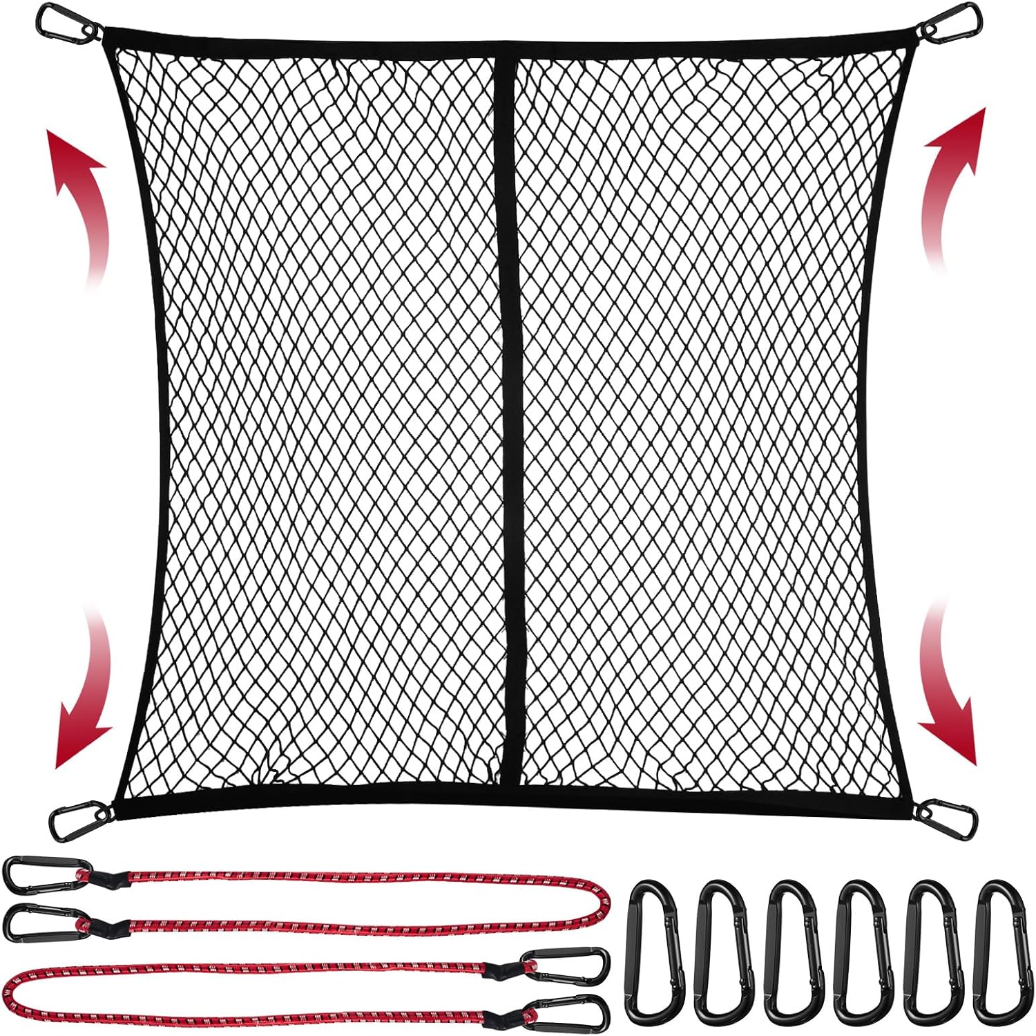 Cargo Net for Pickup Truck Bed - Secure and Stretchable Netting
