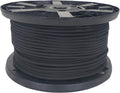 1/4 in Black Polyester Bungee Cord 500 ft Spool - Marine Grade