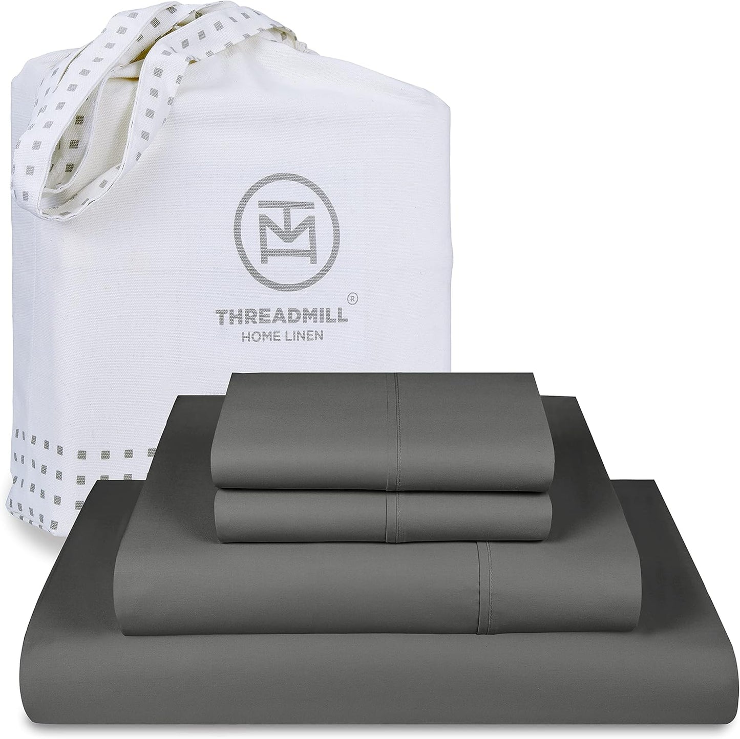 Threadmill Supima Cotton King Size Sheets Set for Luxury Comfort