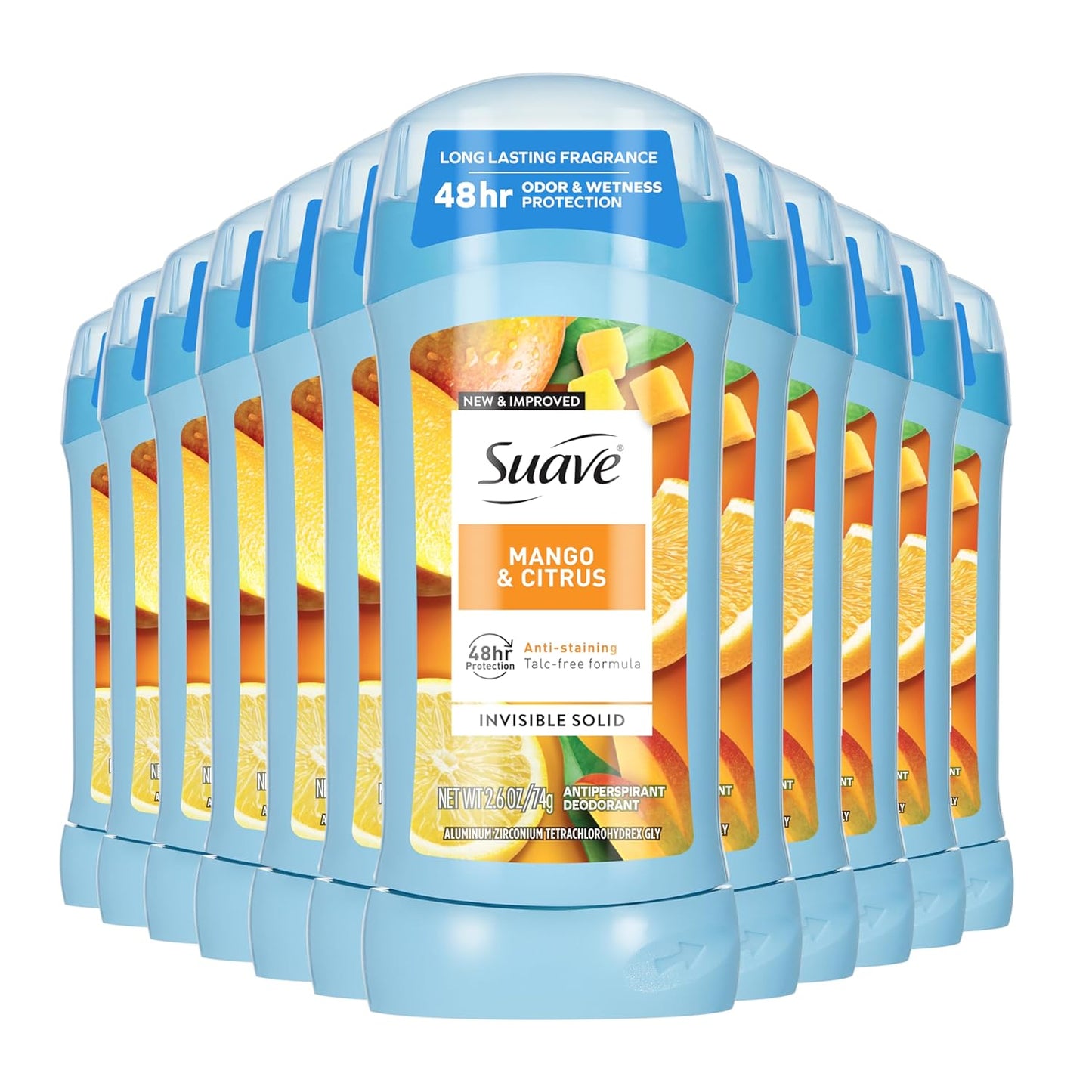 Suave Antiperspirant Deodorant for Women, 48-Hour Protection