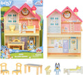 Bluey Mini Home Playset | Portable & Complete | 3 Rooms + Figure