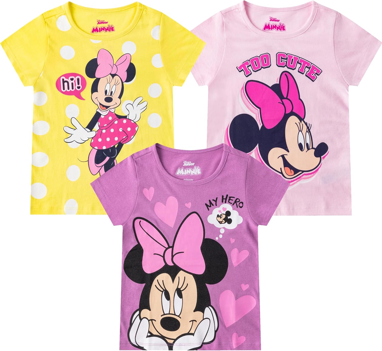 Minnie Mouse 3-Pack Tee Set for Kids