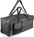 Fitdom 130L Heavy Duty Sports Duffle Bag: 7 Compartments, Ideal for Team Coaches!