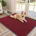 Front Door Mat Indoor Outdoor Entrance Doormat - Low Profile, Water