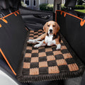 Dog Bed for Car Back Seat Non-Slip Mat - Plush Travel Blanket