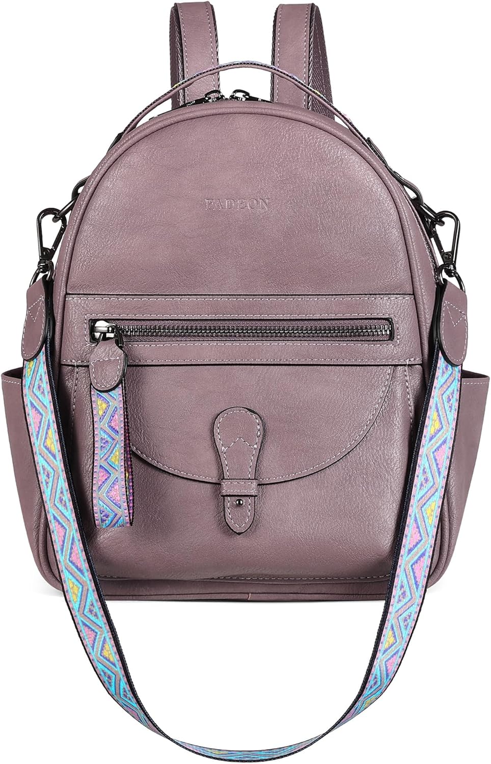 Stylish Mini Backpack Purse for Women - Cute Leather Design