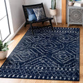 Wonnitar Moroccan Washable Rug 3x5 - Soft Low-Pile Non-Slip Accent Rug