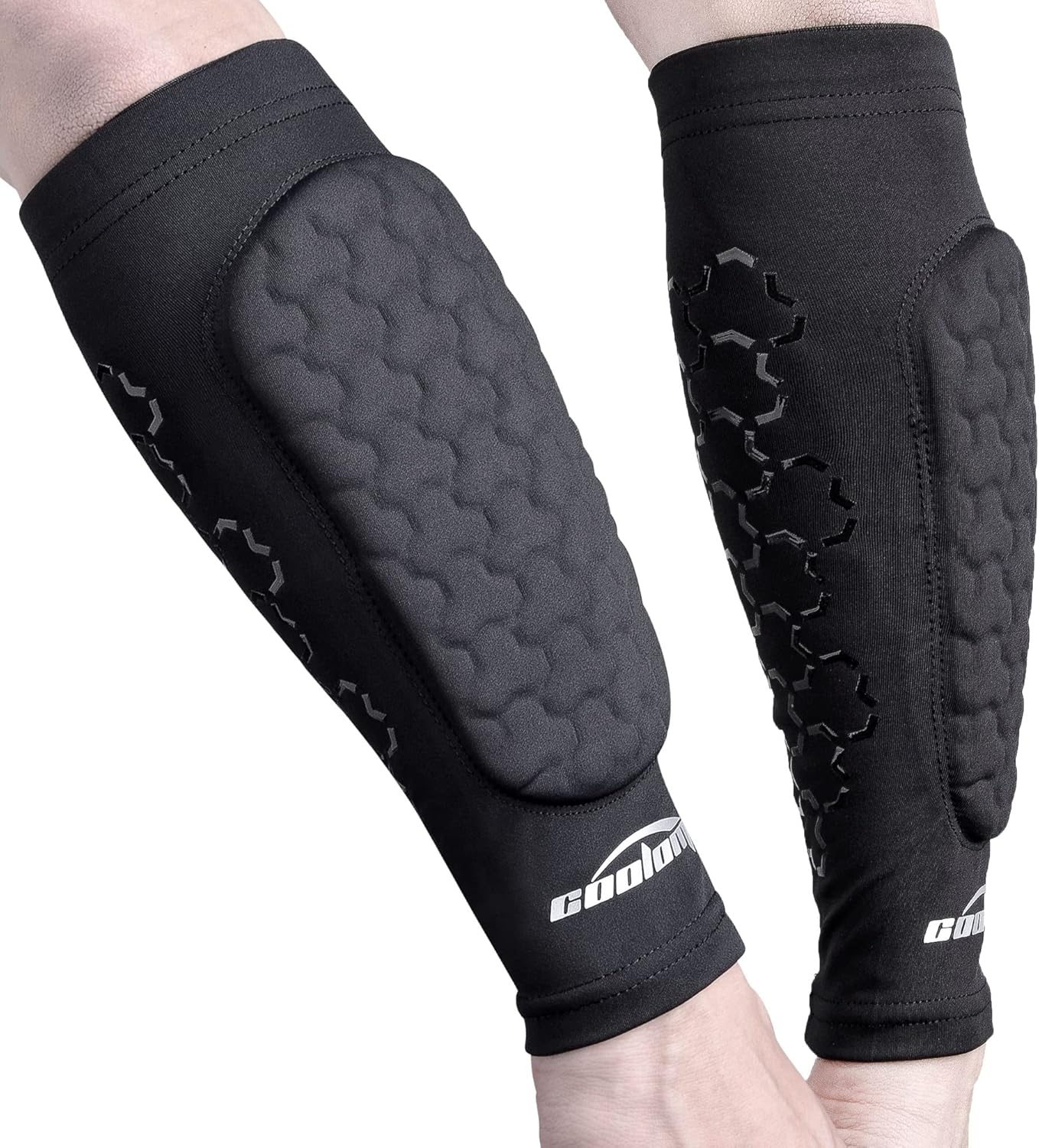 COOLOMG Football Forearm Pad with Stick Grips for Players