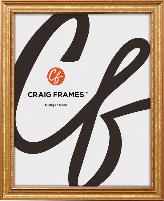 20x30 Picture Frame with Gold Ornate Style for Art Display