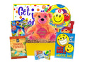 Kids Get Well Gift Basket Care Box with Plush Bear - Brighten Recovery