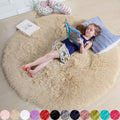 Fluffy Plush Shag Area Rug 6Ft for Living Room and Bedroom