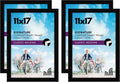 11x17 Picture Frame Set of 4 with Shatter-Resistant Glass