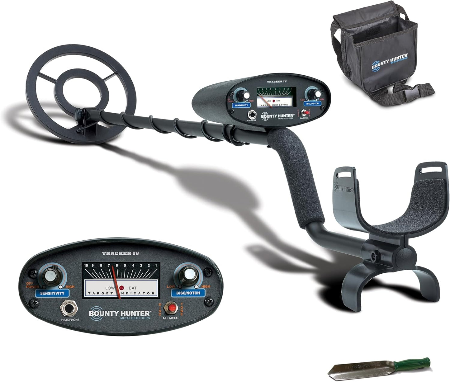 Bounty Hunter Tracker IV Metal Detector for Gold & Silver Finds