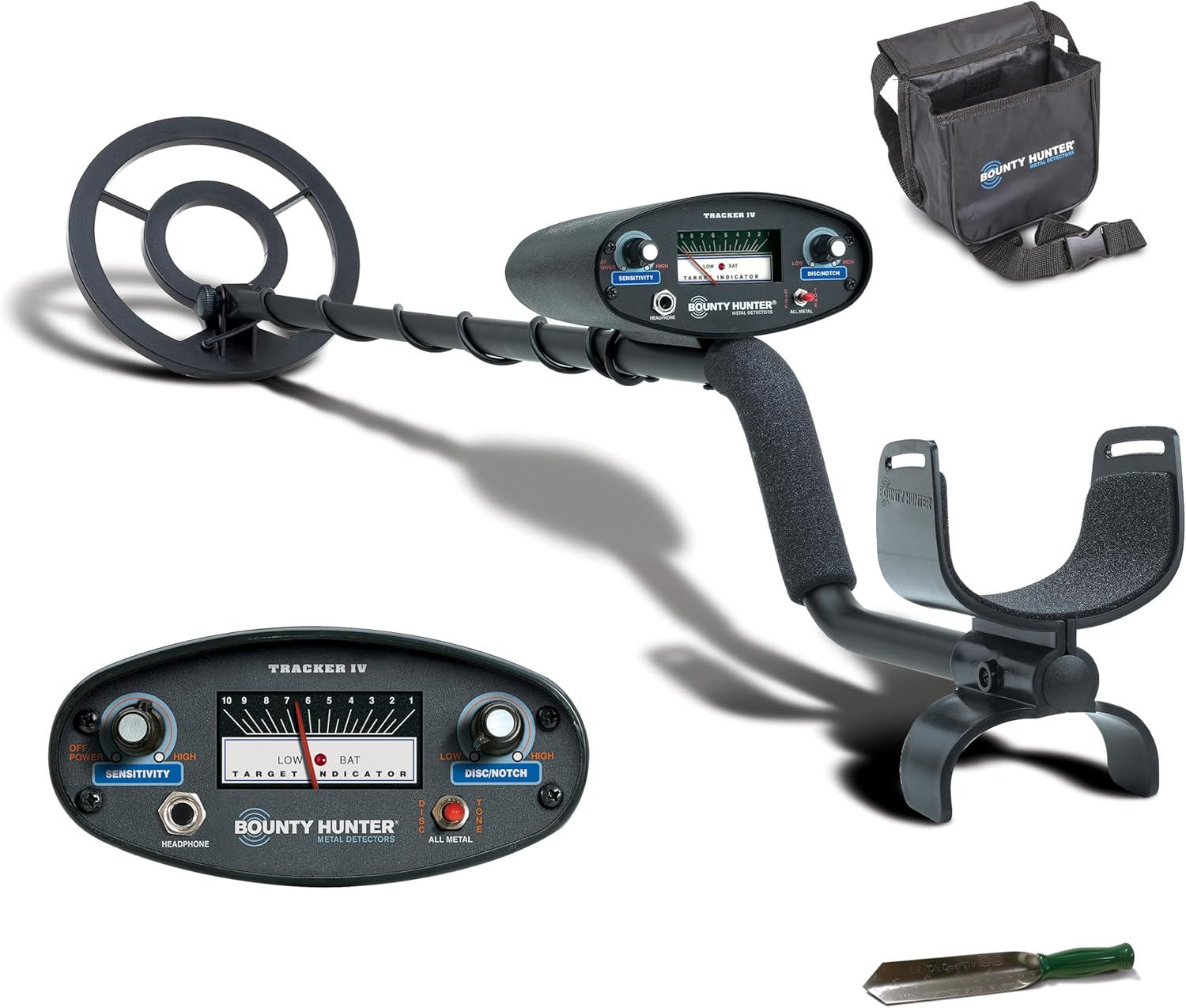 Bounty Hunter Tracker IV Metal Detector for Gold & Silver Finds