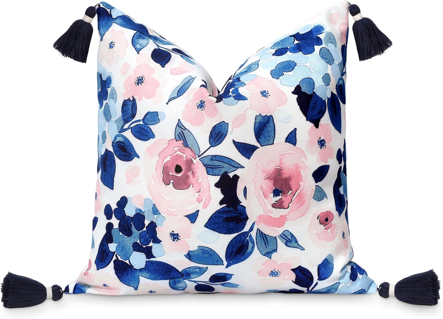 Hofdeco Premium Coastal Indoor Outdoor Throw Pillow Cover 18in
