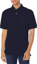 Tommy Hilfiger Men's Short Sleeve Cotton Pique Polo Shirt (Style Y5G2)