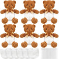 Bear Blindfolded Diaper Changing Baby Shower Game Set - 6 Plush Bears
