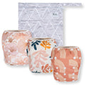 Reusable Swim Diapers One Size Fully Adjustable - Tropical 3 Pack