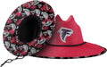 Men's NFL Team Logo Floral Straw Lifeguard Hat - Team Colors