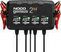 NOCO GENIUS2X4 8A 4-Bank Smart Battery Charger - Multi-Battery