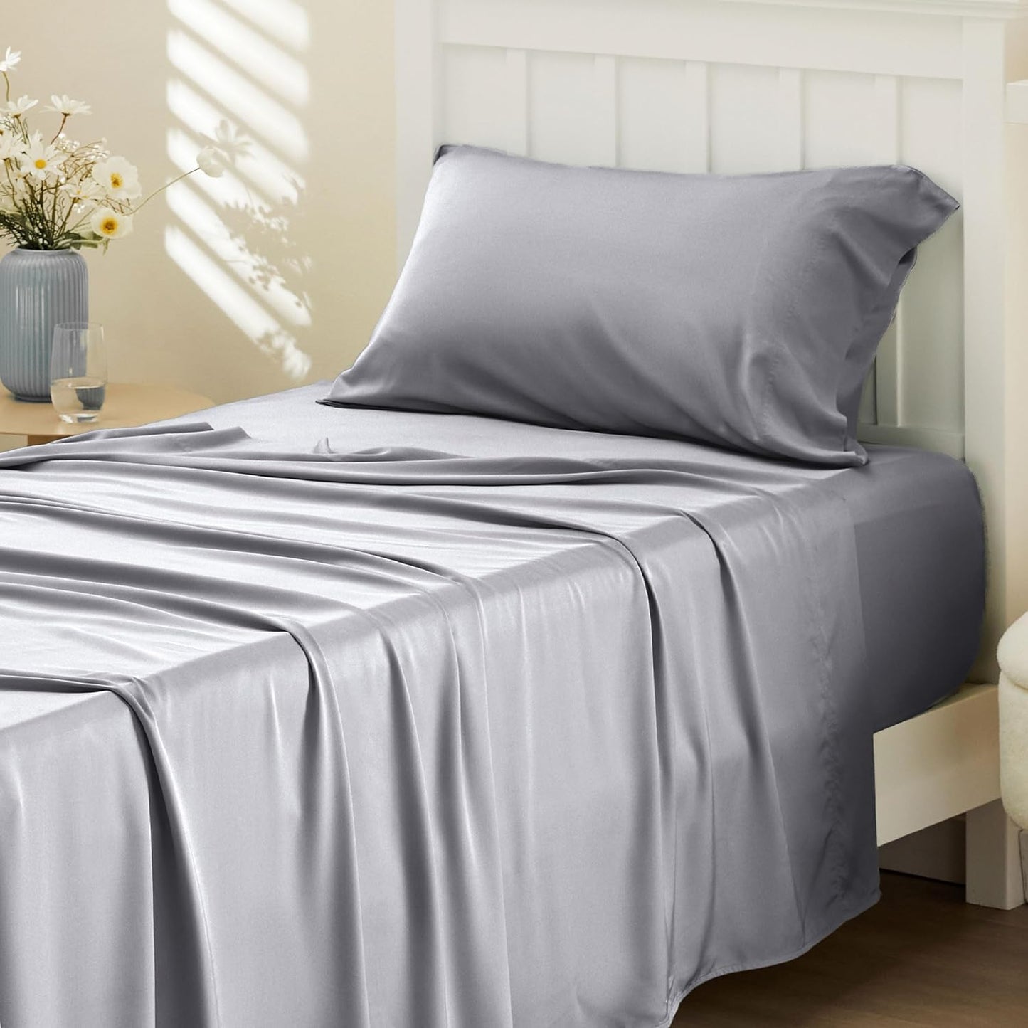 Cooling Sheets Twin XL Set for Hot Sleepers - Soft & Breathable